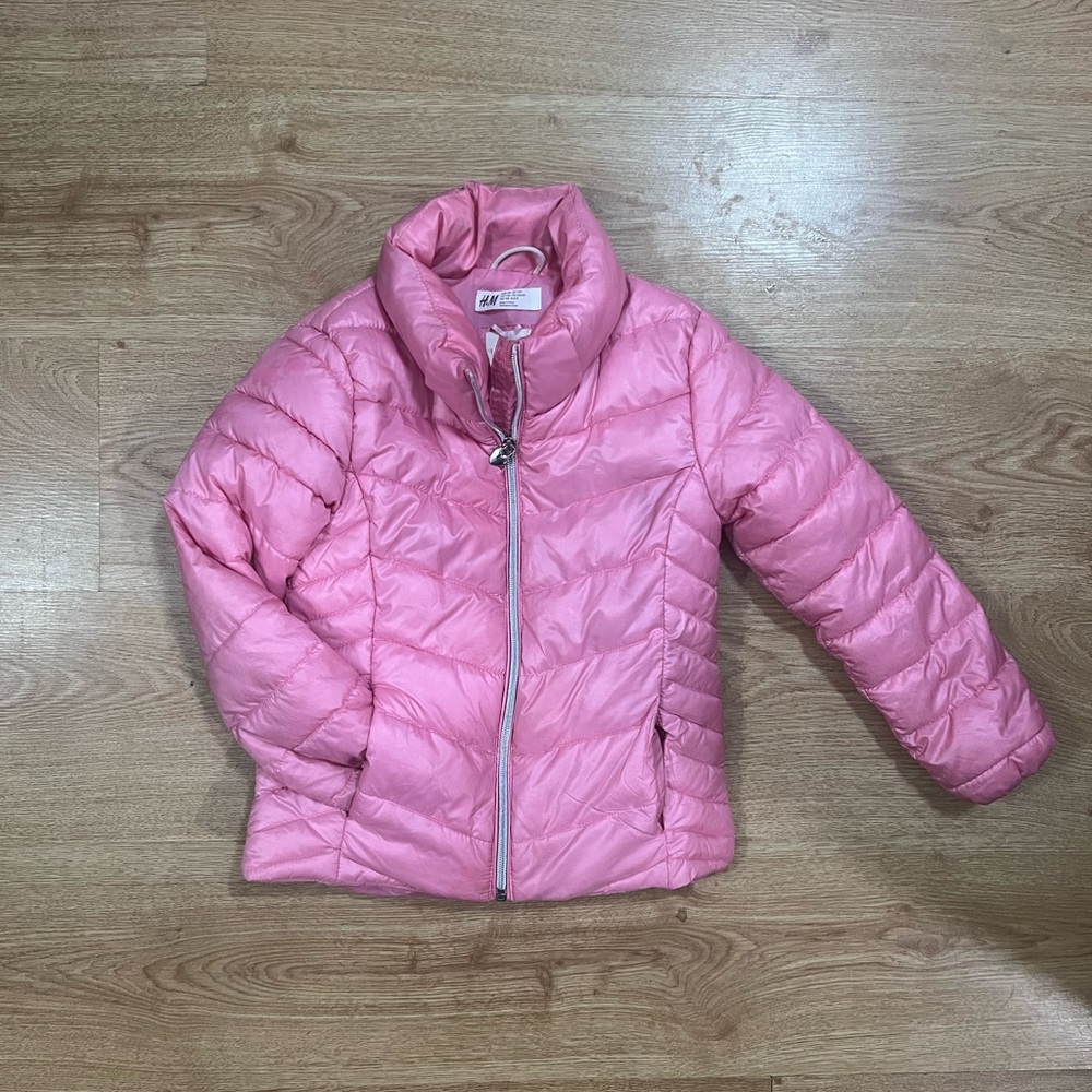 H&M Kids Pink Puffer Jacket